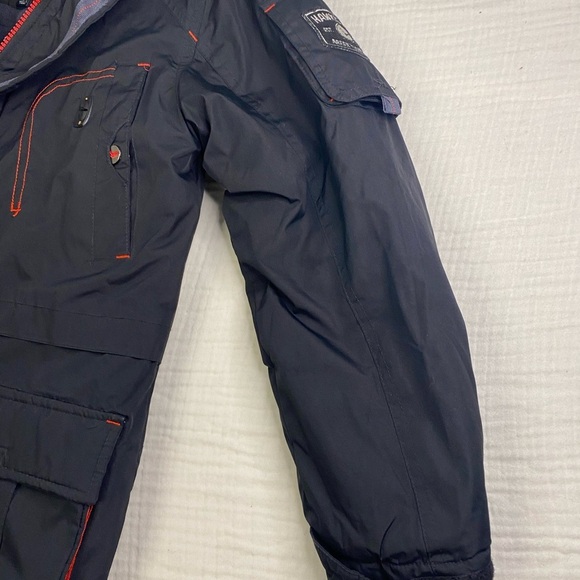 Boys Hawke and Co Winter 3 in 1 System Sport Jacket Coat Black Size 10/12 - Picture 6 of 16